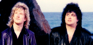 Paul Haslinger of Tangerine Dream and Jimmy Hotz at Malibu California