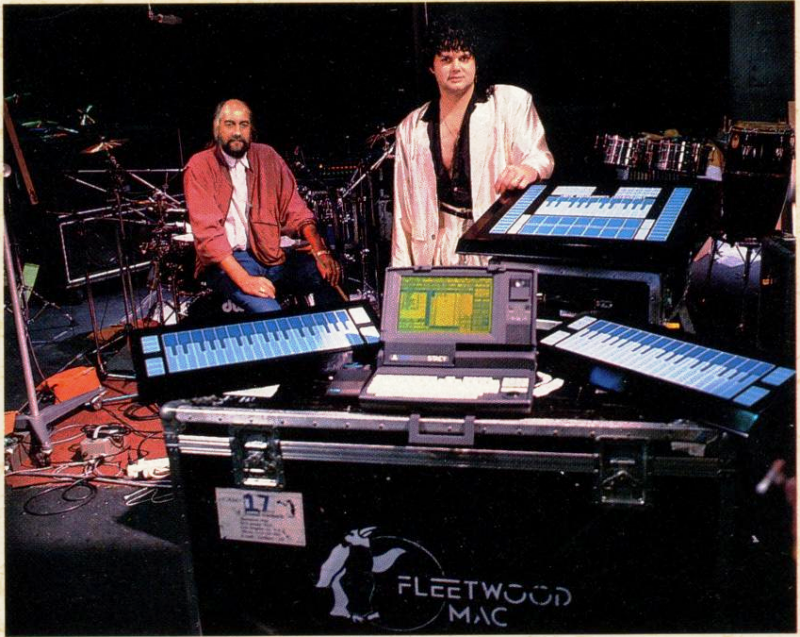 Mick Fleetwood and Jimmy Hotz with Hotz Box